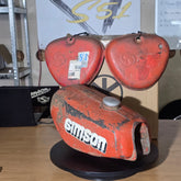 Original Simson S51 Tankset – Billardrot (rot) | Rattenlook