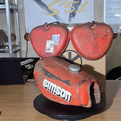 Original Simson S51 Tankset – Billardrot (rot) | Rattenlook