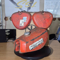 Original Simson S51 Tankset – Billardrot (rot) | Rattenlook