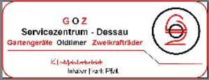 GOZ Servicezentrum- Dessau Logo