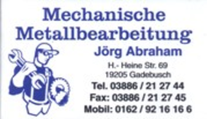 Metallbearbeitung Jörg Abraham Logo