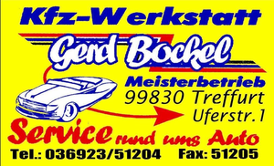 Kfz-Meisterwerkstatt Gerd Bockel Logo