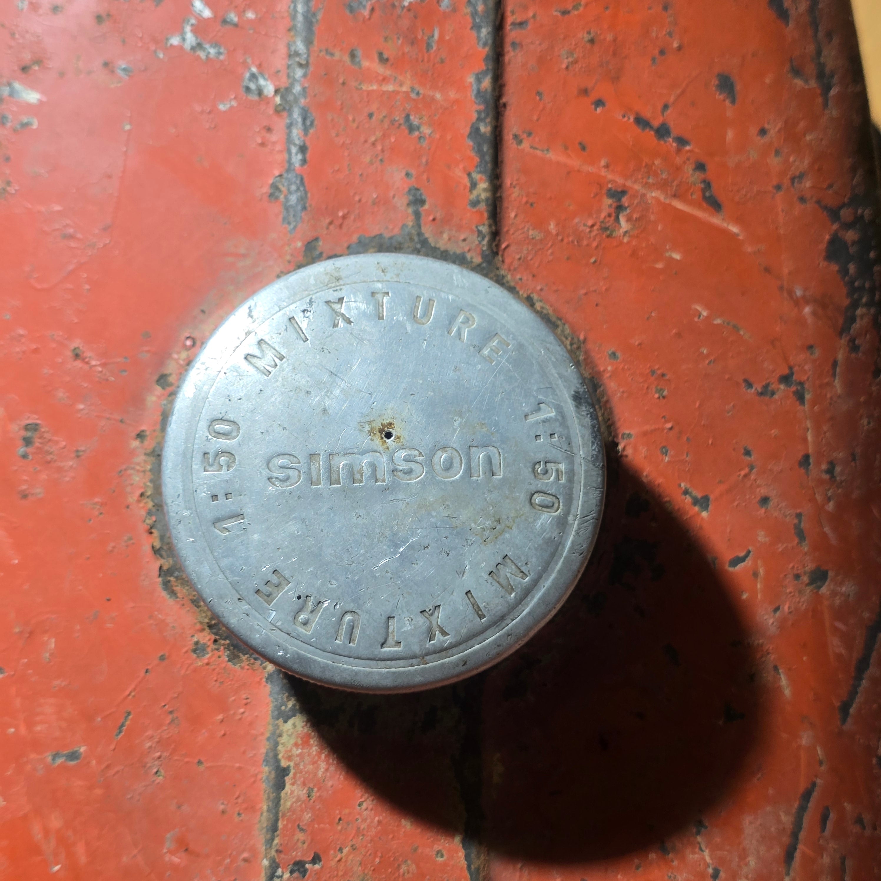 Original Simson S51 Tankset – Billardrot (rot) | Rattenlook