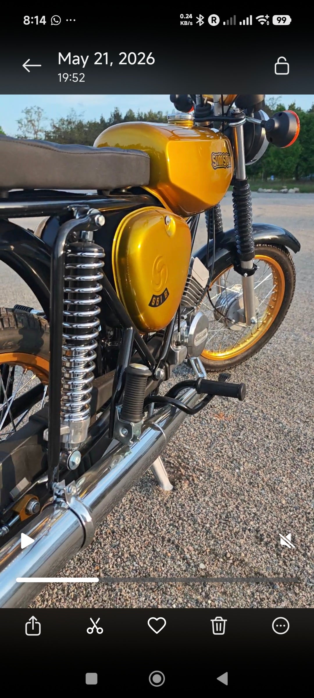 Simson S51 12V – Sofort verfügbar | Kompletter Neuaufbau | 4 Gang | 60 km/h